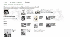 Desktop Screenshot of honore-daumier.de